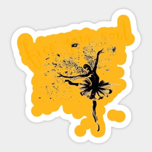 Ballet dancer Sticker